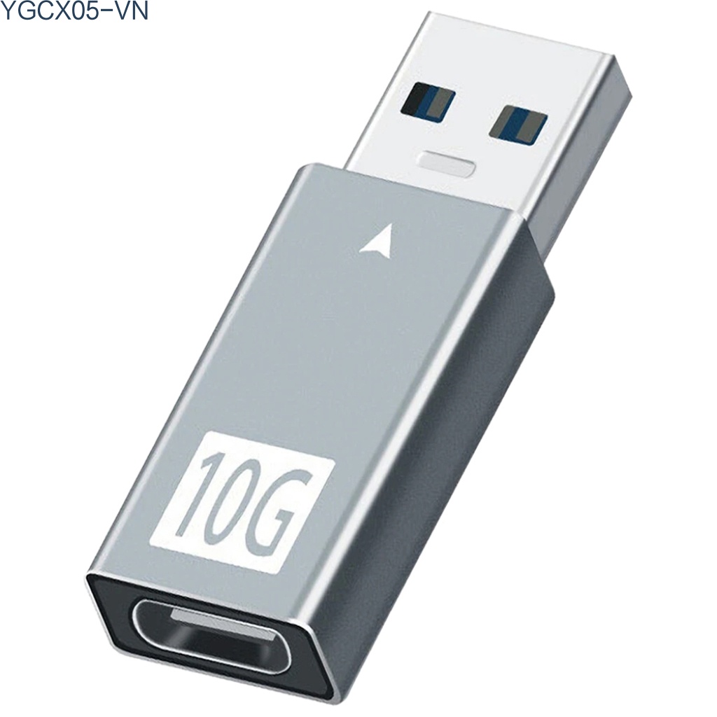 Đầu Chuyển Đổi Usb3.1 Sang Type-C 10 Gbps 5v 3a Bằng Hợp Kim Nhôm