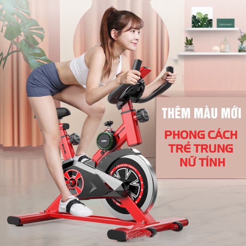 Xe đạp tập thể dục thể thao gym QUEEN SPORT X9 đa năng thế hệ xe đạp mới nhất hiện nay tặng 4 món ưu việt hơn bền bỉ hơn