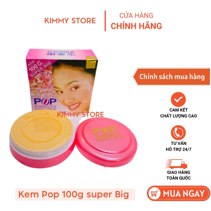 Lẻ 1 hộp Kem Pop thái lớn 100g