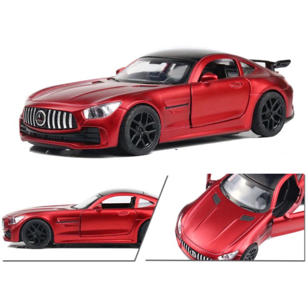 Xe mô hình kim loại Mercedes-Benz GTR tỷ lệ 1:34