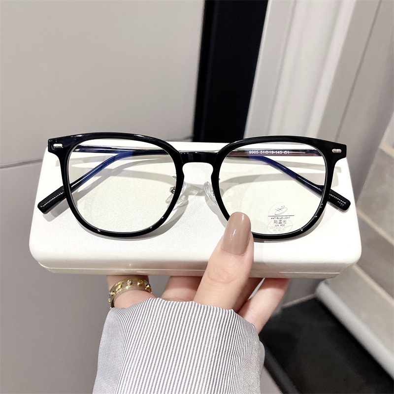 *Ready Stock* Anti Blue Light Blocking Glasses Women's Clear Anti Radiation Filter Glasses