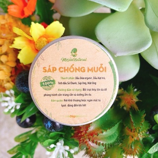 Sáp Chống Muỗi  Handmade Từ Thiên Nhiên