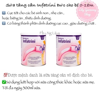 Sữa Infatrini Đức date 7/22
