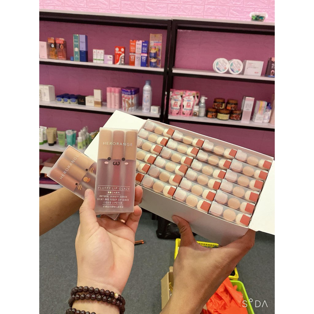 set son 3 thỏi hero