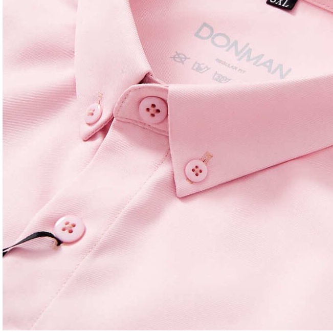 Áo sơ mi tay dài Trơn cao cấp - Bigsize, nhiều màu, tím, xanh biển, đỏ đô - A068