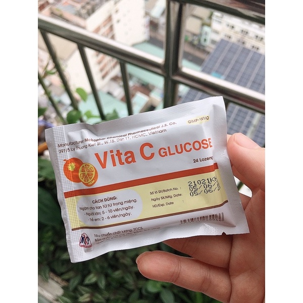 Kẹo Vita C Glucose bổ sung vitamin C cho cơ thể giúp tăng sức đề kháng (date 2023)