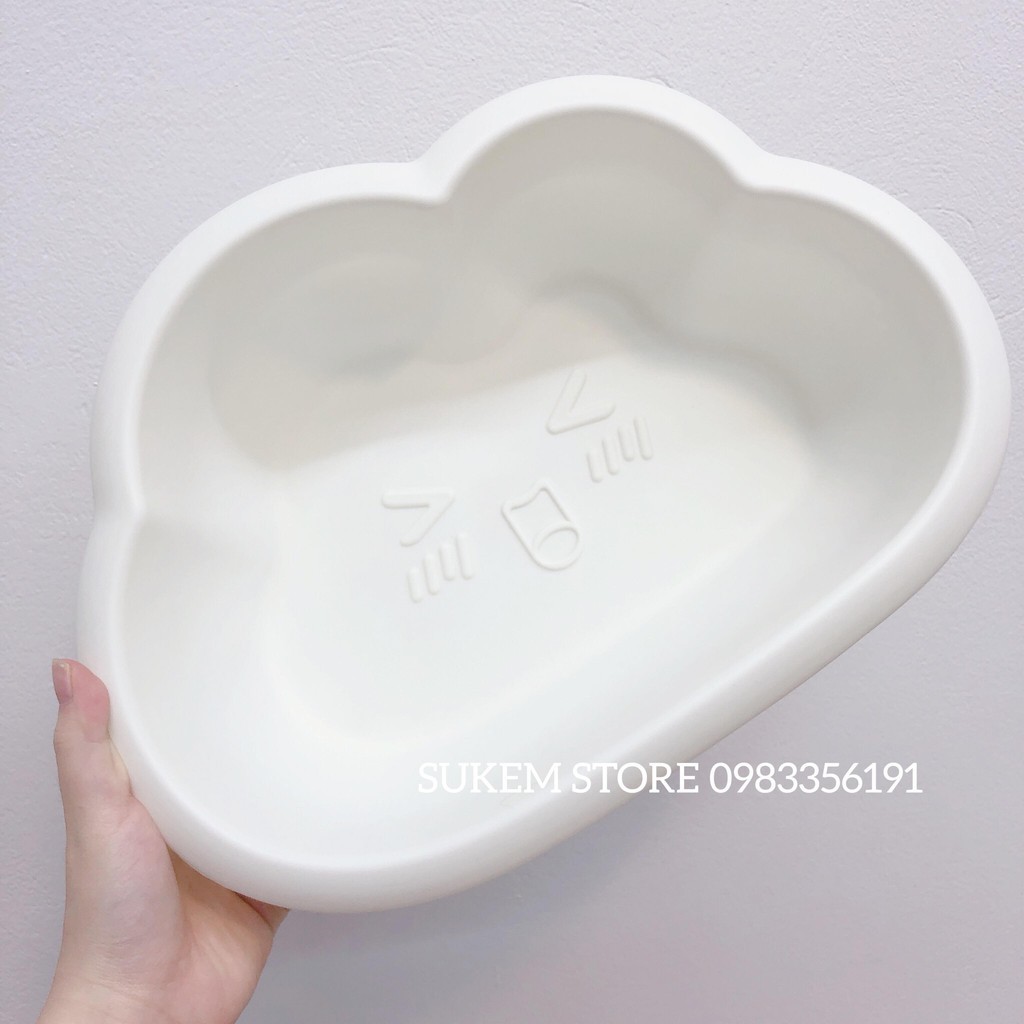 Chậu rửa mặt hình mây [Sukem Store]