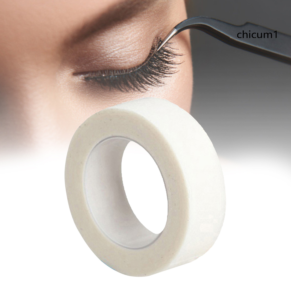 [Hàng mới về] Cuộn băng keo nối dài mi bằng vải không dệt thoáng khí chuyên dụng cho salon làm đẹp