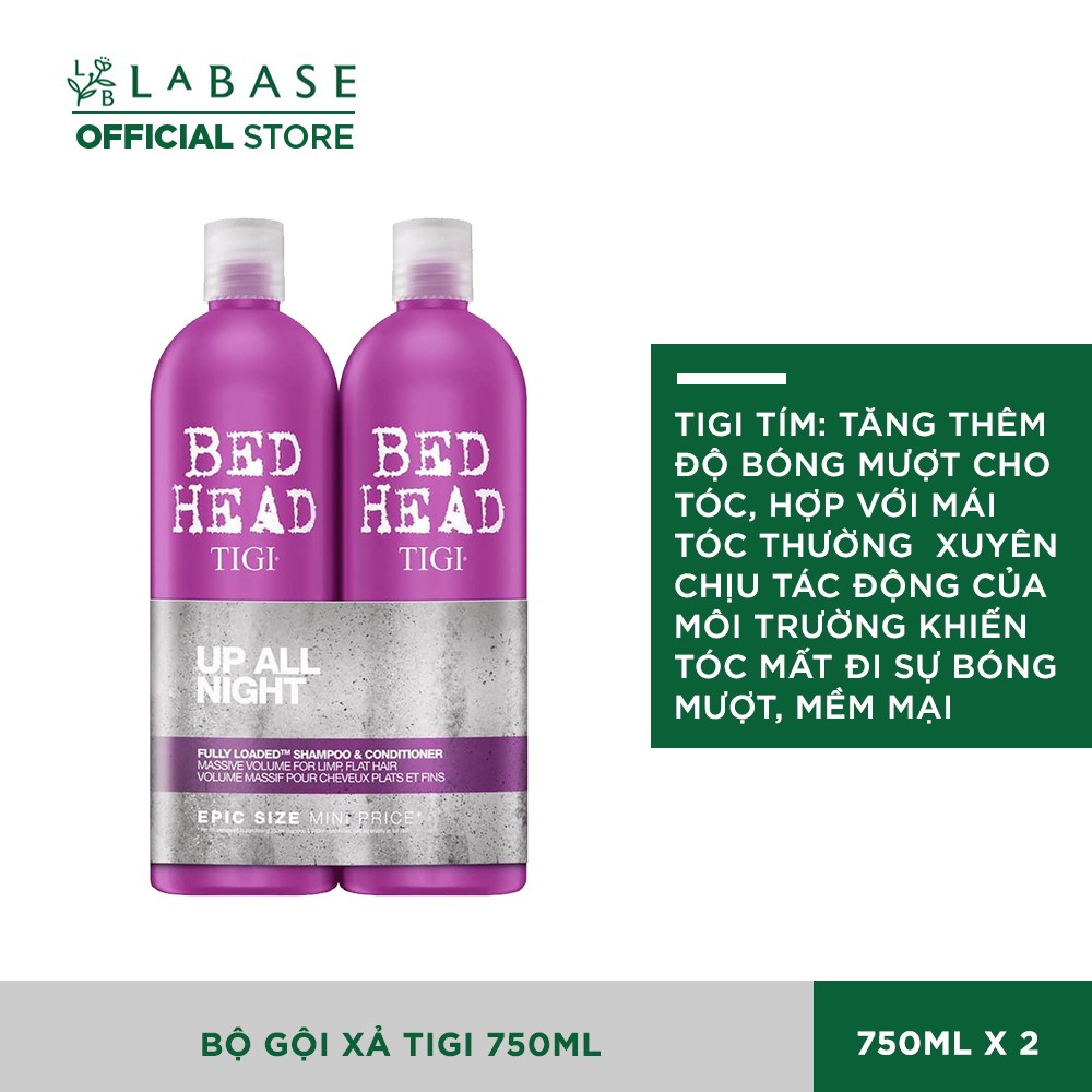 Bộ Dầu Gội - Xả TiGi giúp dưỡng tóc mà 750ml