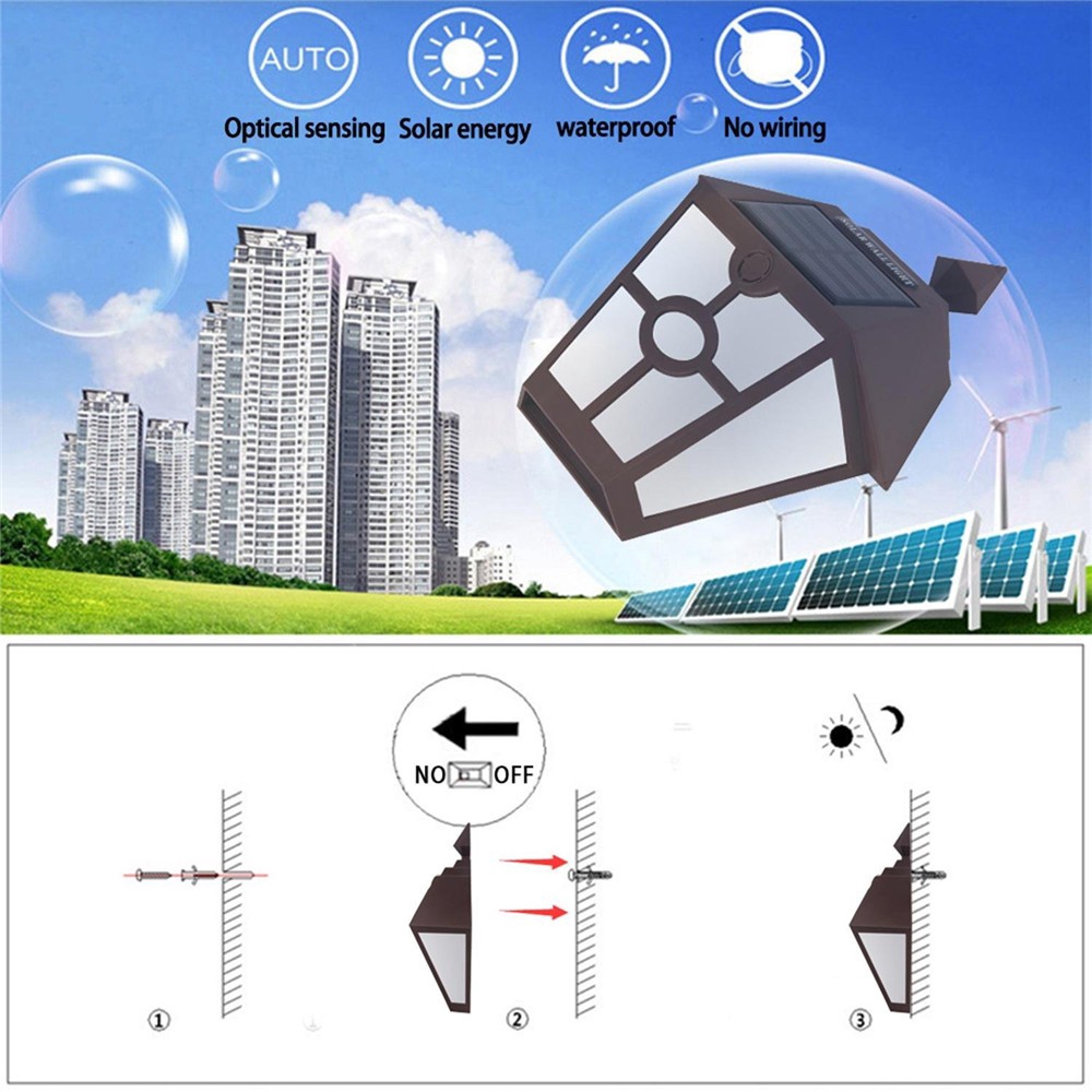 Đèn LED ngoài trời có cảm biến tự động tắt mở
