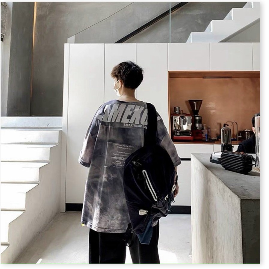 ÁO THUN LOANG MÀU UNISEX NAM NỮ ĐỀU MẶC ĐƯỢC CÁ TÍNH PHONG CÁCH BỤI- SAMEXOY