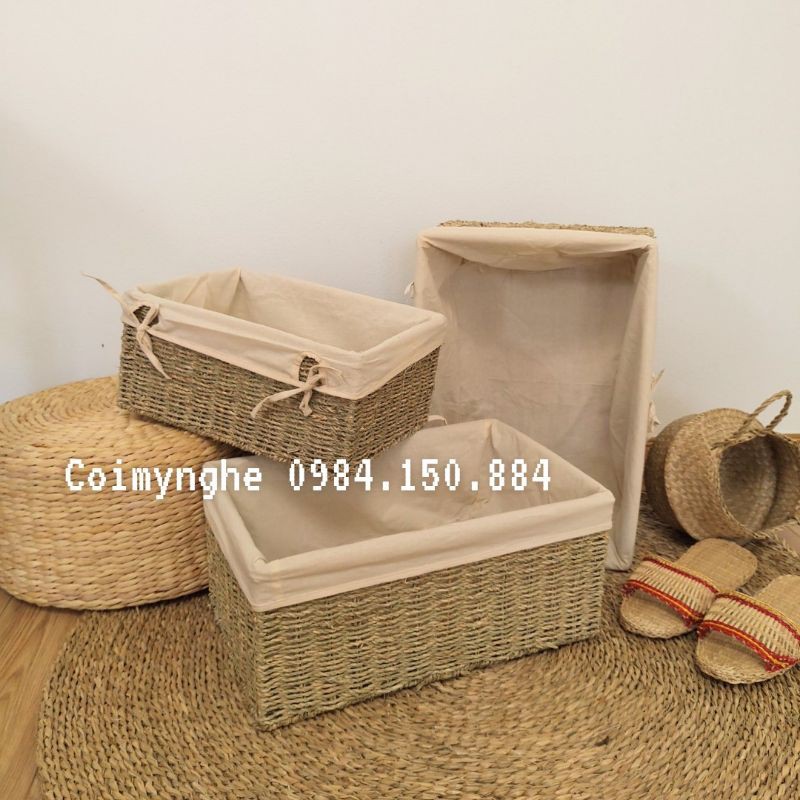 Giỏ cói đựng đồ