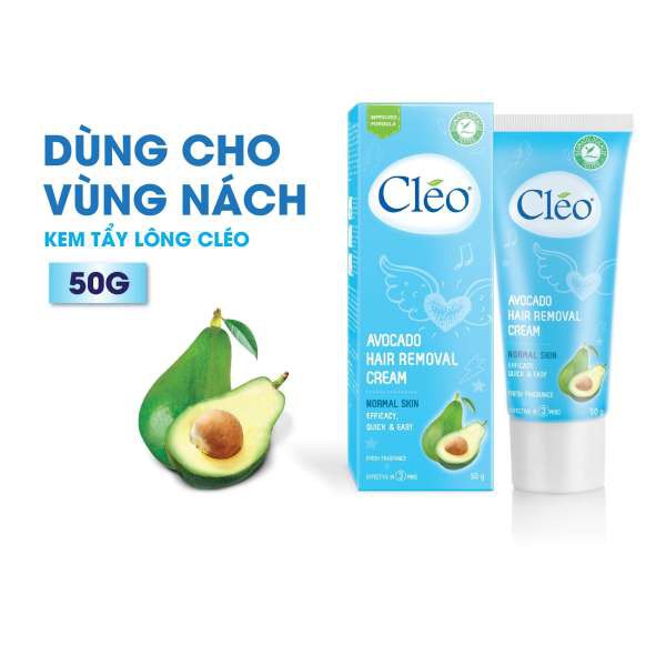 Kem tẩy lông Cleo 50g - Xanh