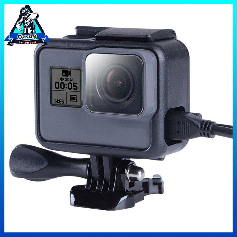[Fitslim] Protective Frame Camcorder Housing Case For GoPro Hero 7 6 5 Action Camera