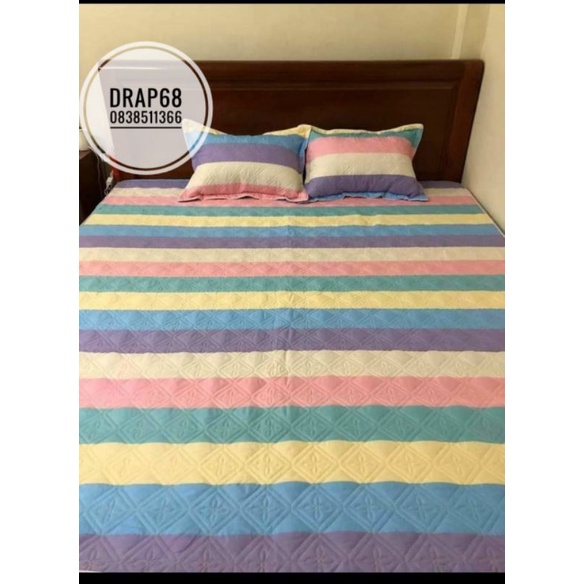 Ga Trải Giường  Ga Trần Bông Ga Bo Chun Đủ Kích Thước m6 m8