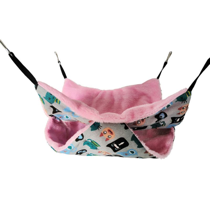 Giường Ngủ Nhiều Lớp Mềm Mại Cần Thiết Cho Hamster / Sóc / Vẹt