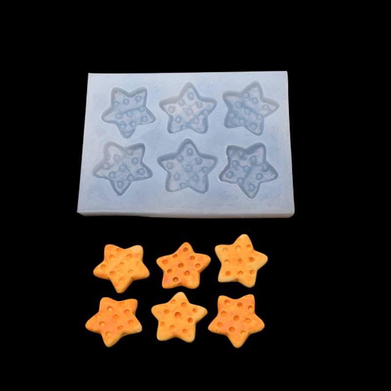 Khuôn Silicone Làm Bánh & Socola Hình Bánh Quy