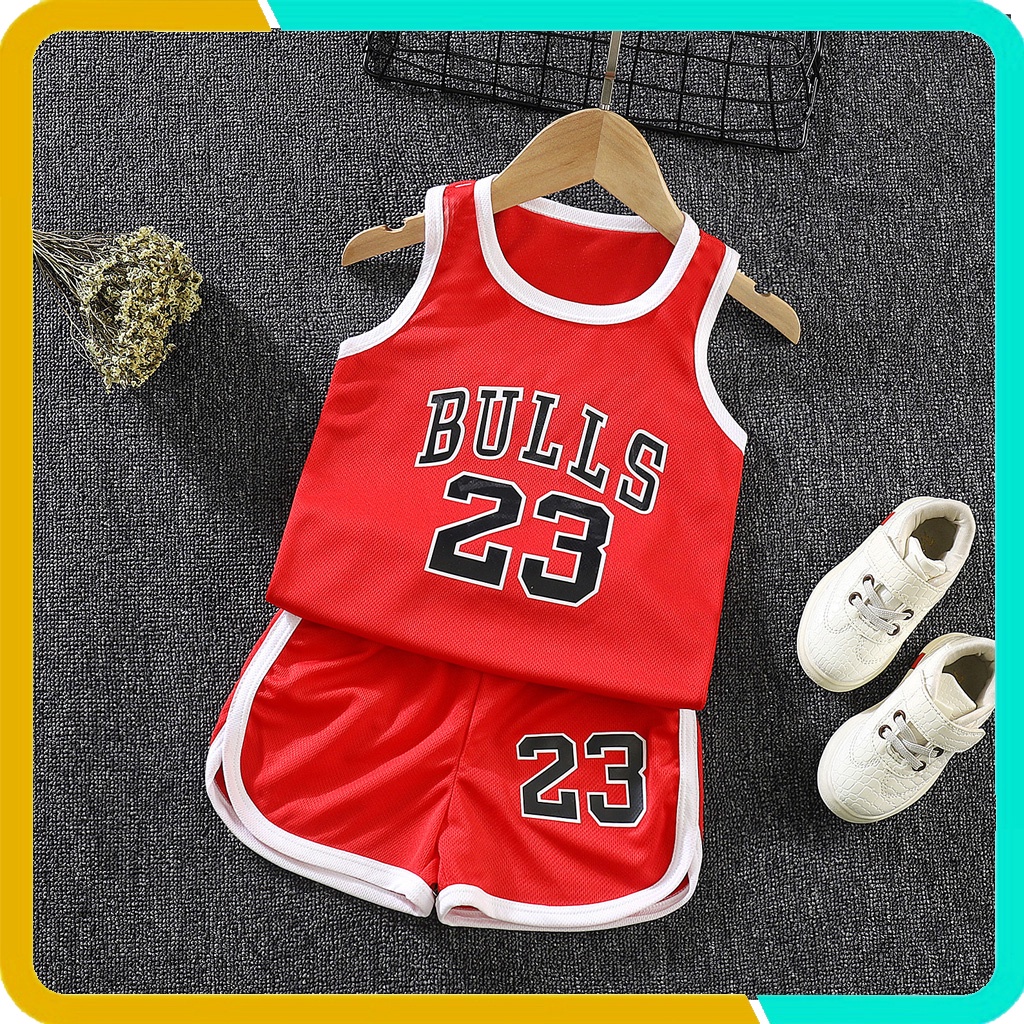 Bộ đồ bóng rổ trẻ em cho bé các câu lạc bộ NBA, Đồ thể thao cho bé từ 1- 8 tuổi,Chất liệu vải cao cấp mới nhất