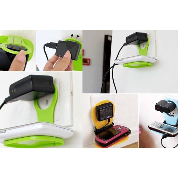 GIÁ ĐỂ ĐIỆN THOẠI TREO TƯỜNG KHI SẠC PIN TIỆN DỤNG BẰNG NHỰA GALA HOME