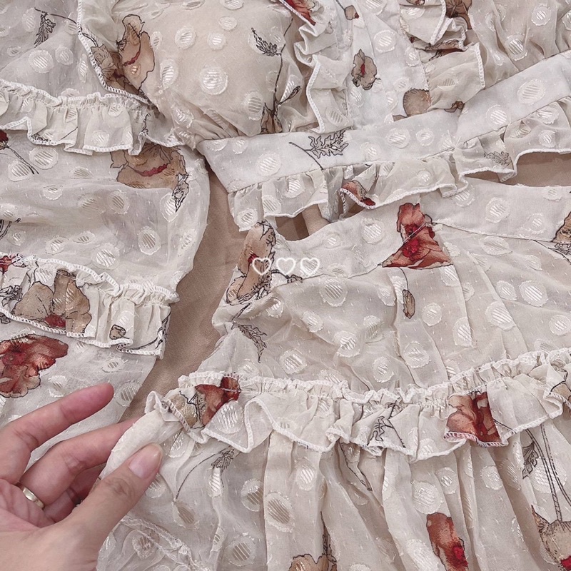 Đầm hoa thêu ,váy bông thêu nổi, đầm nữ đẹp | BigBuy360 - bigbuy360.vn