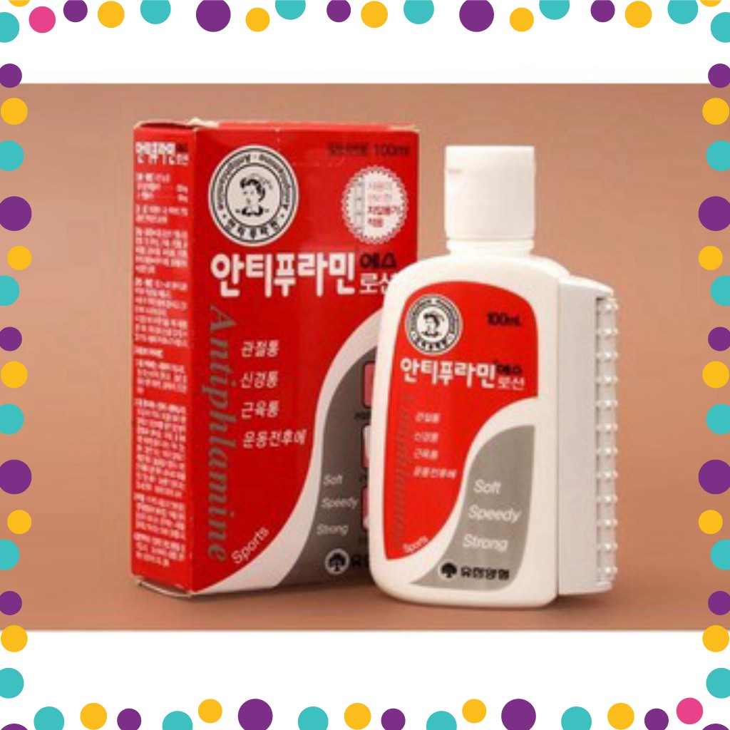 'HANG' (Giá Sỉ 65k) Dầu nóng Hàn Quốc Antiphlamine Lotion MỚI