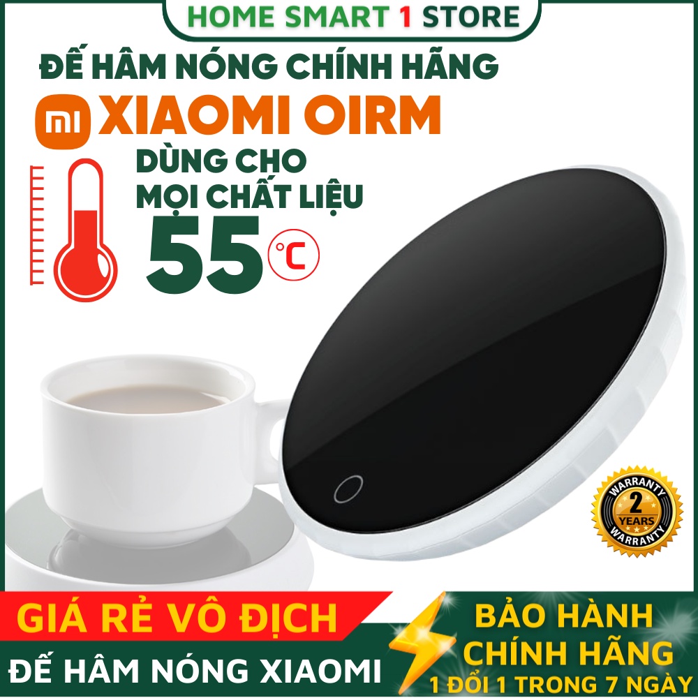 Đế Hâm Nóng Giữ Nhiệt Đồ Uống Xiaomi OirM Thông Minh , Tiện Dụng - Giữ Nhiệt 55 ºC , Sữa, Cà Phê , Nước....