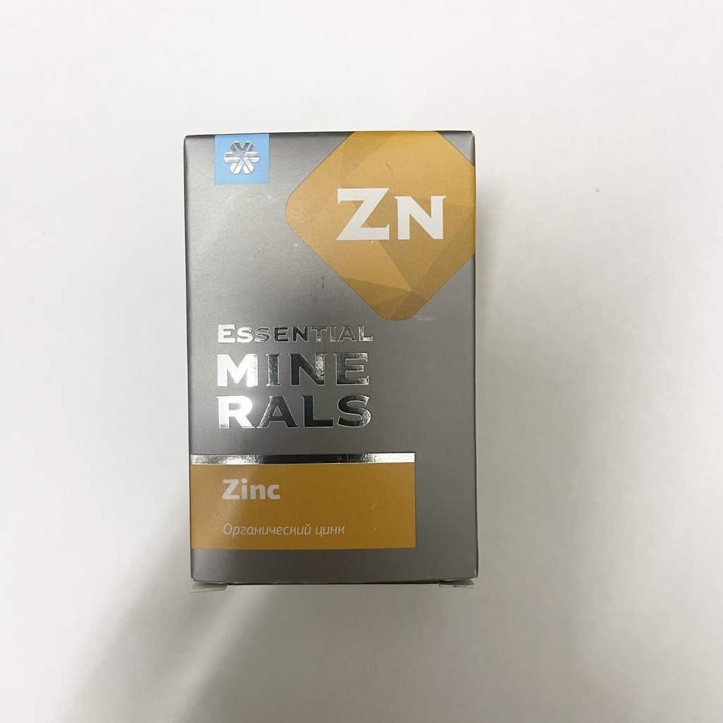 - Essential Minerals Zinc  Siberian, bổ sung kẽm và vitamin, hỗ trợ tăng cường sức đề kháng -  Hộp 60v