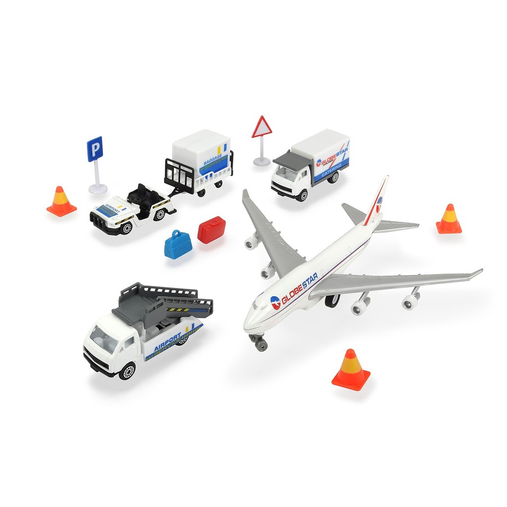 Bộ Đồ Chơi Dịch Vụ Sân Bay DICKIE TOYS Airport Playset 203743001 - Simba Toys Vietnam