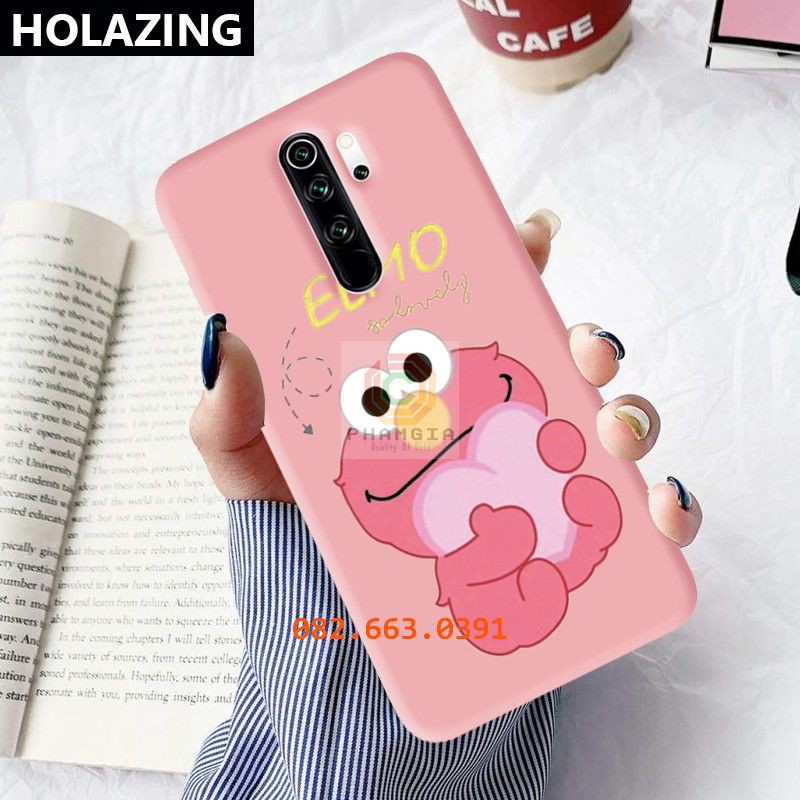 Ốp lưng Xiaomi redmi 9 dẻo in hình Elmo siêu sắc nét