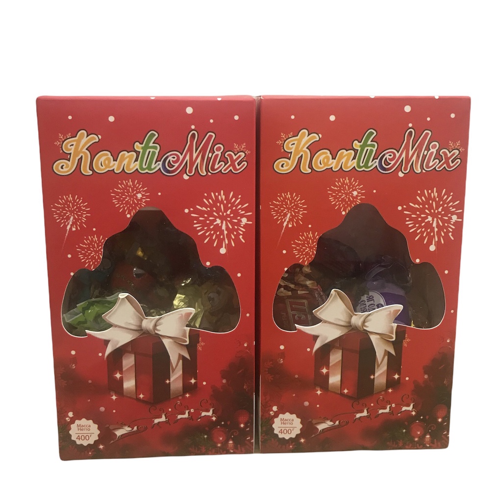 Kẹo socola Nga Konti mix hộp 400g