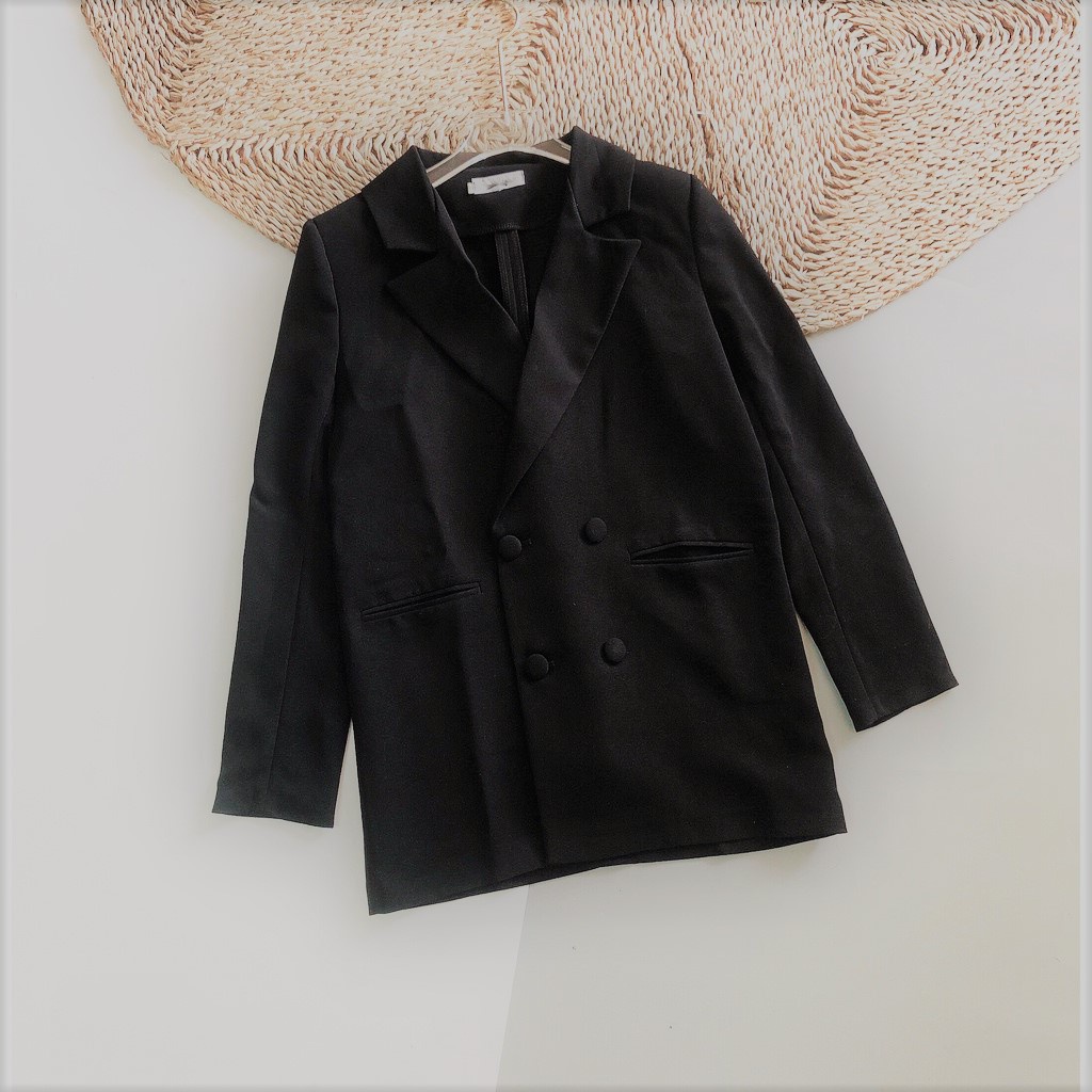 Áo khoác vest cúc bọc Lucy Outfit thiết kế có đệm vai | BigBuy360 - bigbuy360.vn