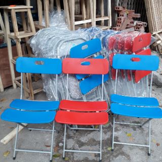 GHẾ GẤP NHỰA 3 MẢNH
