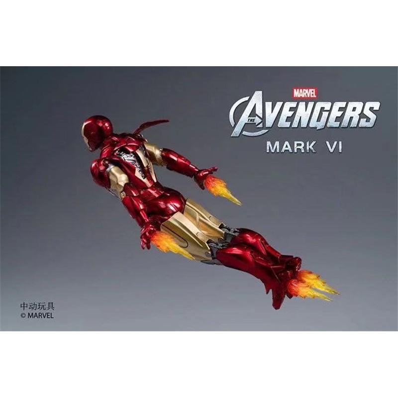 Mô hình ZDToys Iron Man Mark VI (MK6) Tỉ lệ 1:10