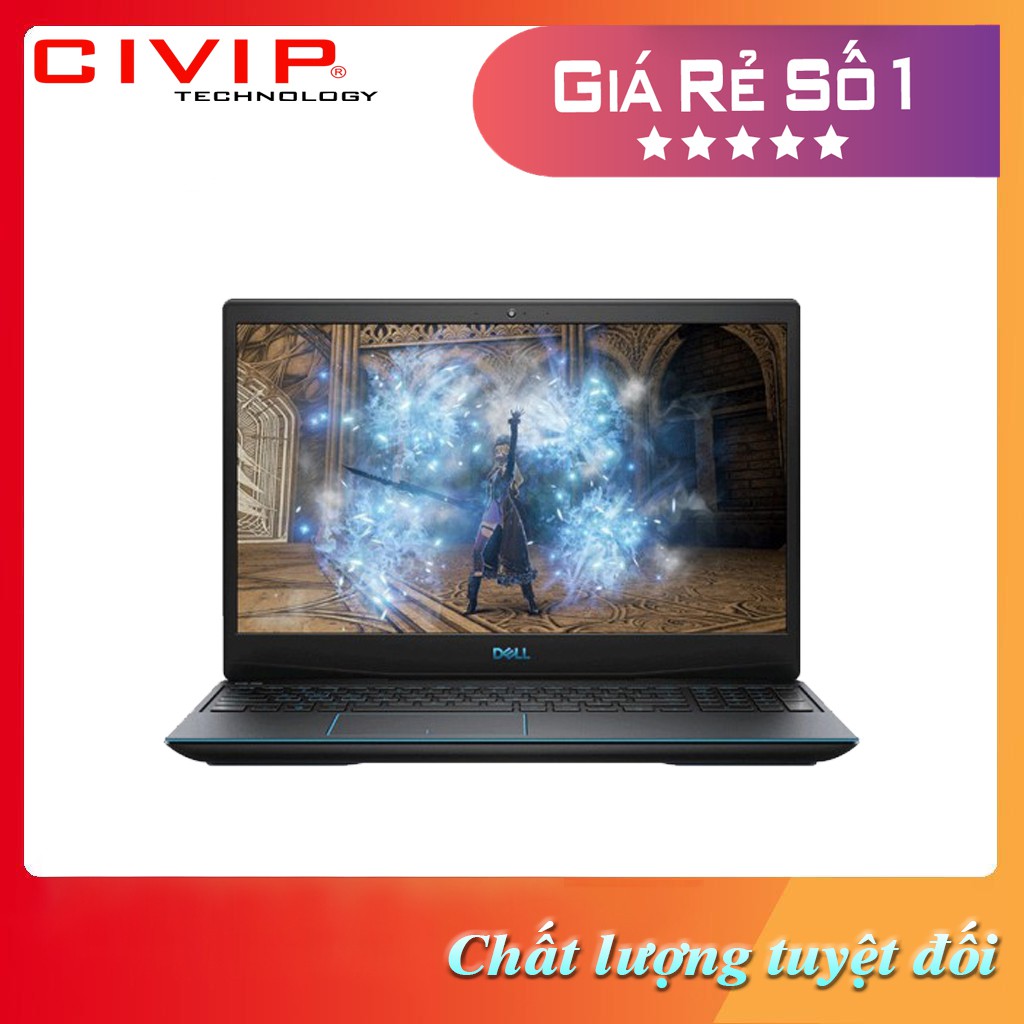 Laptop Dell Gaming G3 15 G3500A (P89F002) (i7 10750H/8GB RAM/512GB SSD/15.6 inch FHD 120Hz/GTX1650Ti 4G/Win10/Đen) | BigBuy360 - bigbuy360.vn