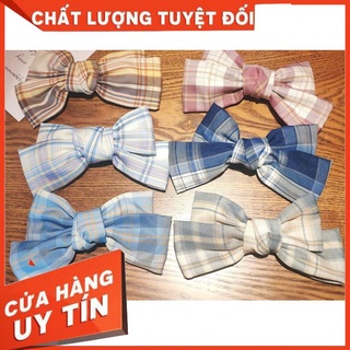 Kẹp Tóc Đính Nơ Phong Cách Hàn Quốc