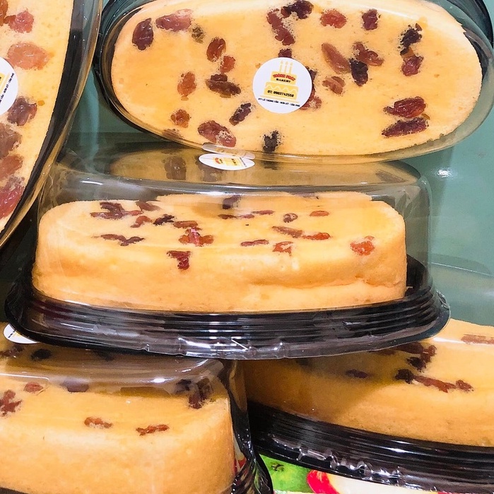 100 Hộp oval đế đen đựng bánh mì hoa cúc - Hộp oval H12 đế đen đựng bánh gato phô mai
