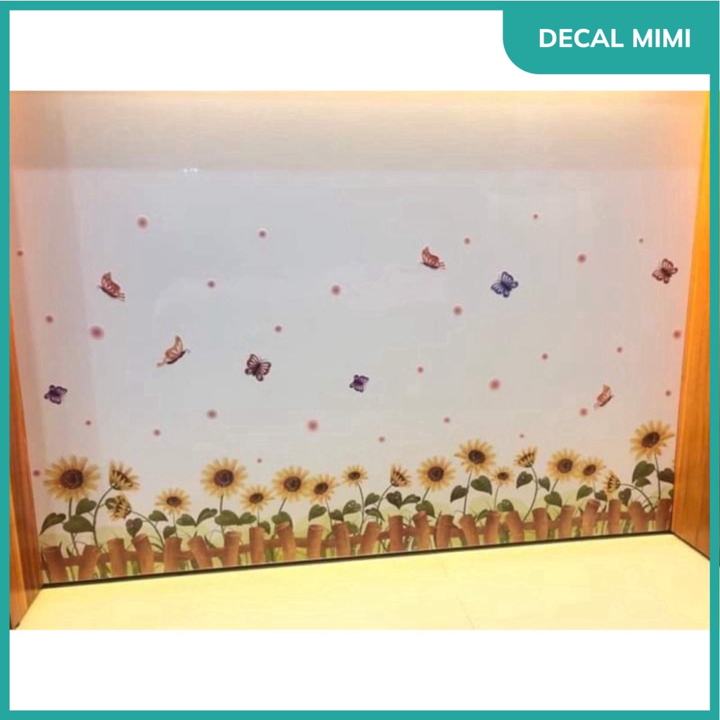 Decal dán chân tường nhiều hình