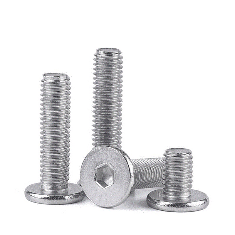 Bulong lục giác đầu bằng Inox M6 10 con