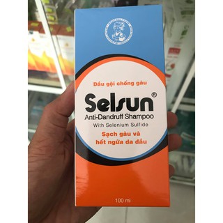 Dầu gội chống gàu và ngứa da đầu Selsun 100ml