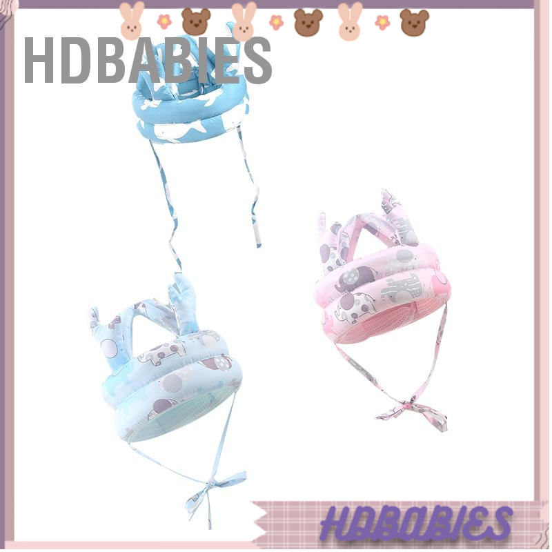 HDbabies Mũ bảo vệ đầu cho trẻ mới biết đi Mềm mại  thoải mái bé Đệm tập