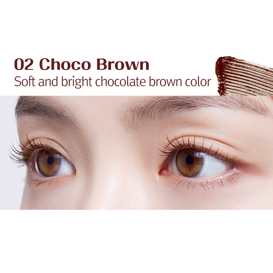 Mascara CORINGCO Mak-Cara Làm Cong Mi 4 Màu Tùy Chọn#01,#02,#03,#Kem Trang Điểm Mắt Chống Thấm Nước 04