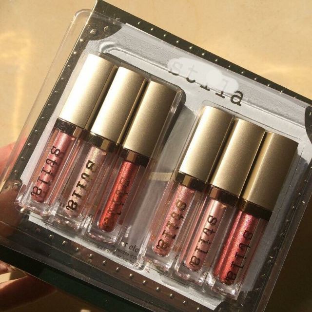 Bộ Gel Kim Tuyến Nhũ Mắt 6 màu siêu sang tiện lợi chống trôi sỉ rẻ eyes Gliter | BigBuy360 - bigbuy360.vn