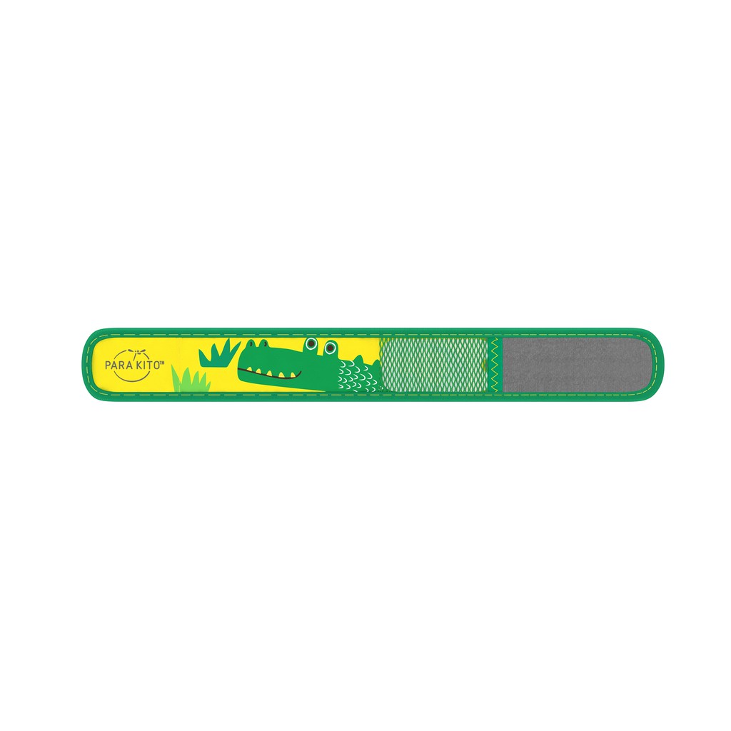 Vòng chống muỗi PARA’KITO™ trẻ em họa tiết Cá sấu (Kids 2 viên chống muỗi)