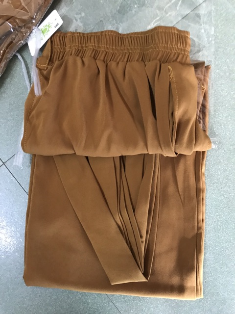 QUẦN ỐNG RỘNG THẮT NƠ LƯNG