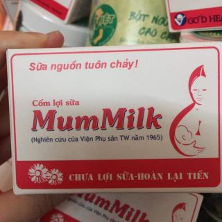 Cốm mummilk trắng hồng.(1 hộp 20gói)