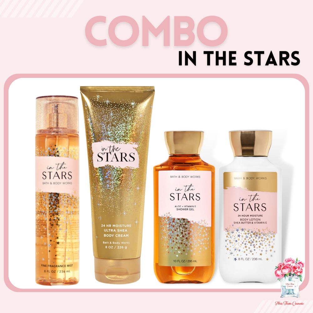 Xịt Thơm Toàn Thân Bath & Body Works In The Star Với Hương Thơm Cam Chanh Và Gỗ Giúp Lưu Hương Lâu 236ml