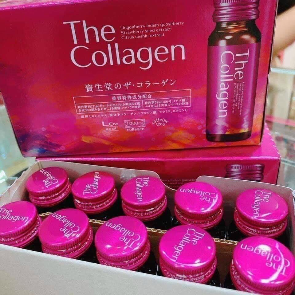 The Collagen Shiseido dạng chai nước uông Nhật Bản