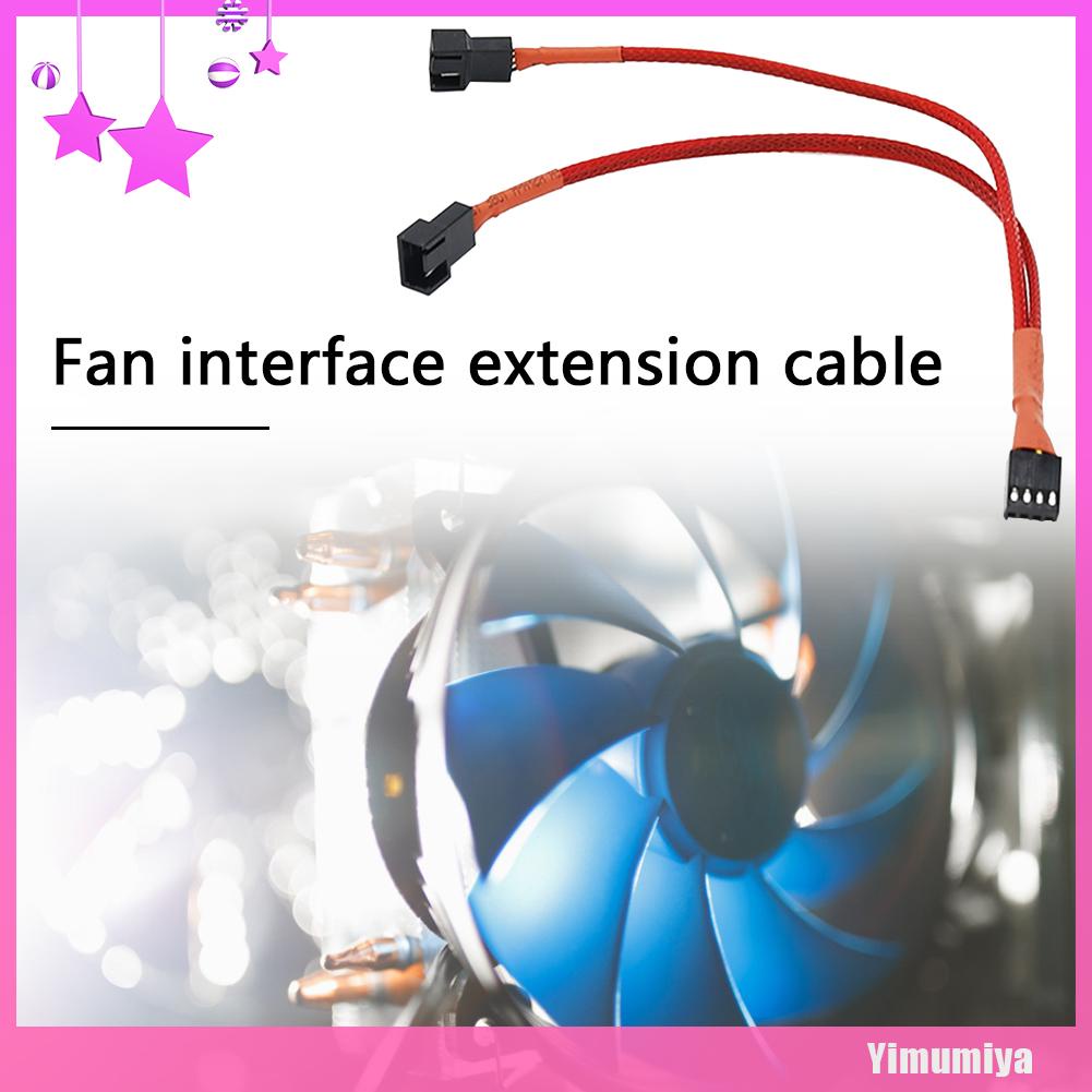 Dây Cáp Chia Cổng 4 Pin Thành 3 / 4 Pin Cho Quạt Cpu Pc