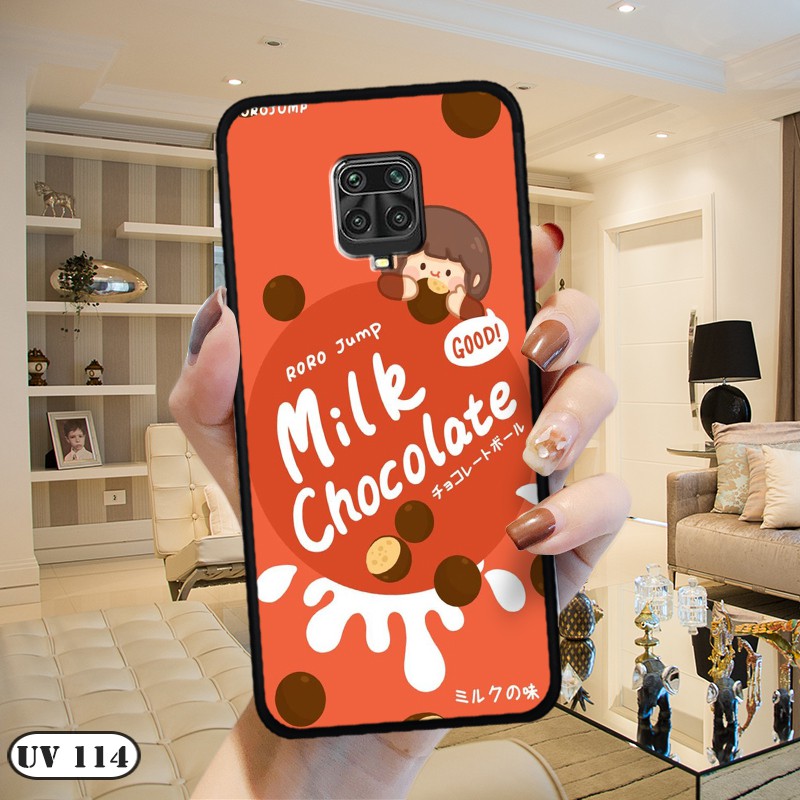 Ốp lưng điện thoại Xiaomi Redmi Note 9S/ 9 Pro  - lưng nhám viền dẻo