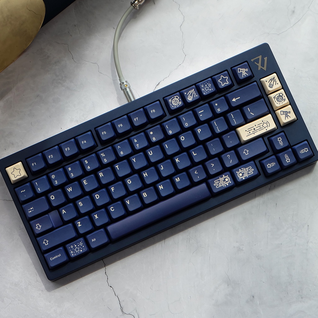 136 Phím Đặt Cấu hình XDA Phím khóa tùy chỉnh PBT Thuốc nhuộm thăng hoa ANSI Bố cục Bộ keycaps cho Gateron Kailh Cherry MX Công tắc Bàn phím cơ